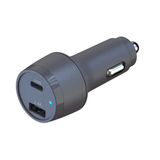 32W APPLE DUAL CAR CHARGER 