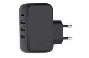 TA-601 4 Port Compact micro usb wall charger