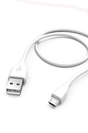 1.4m Micro USB Charge Sync Cable (WHT)