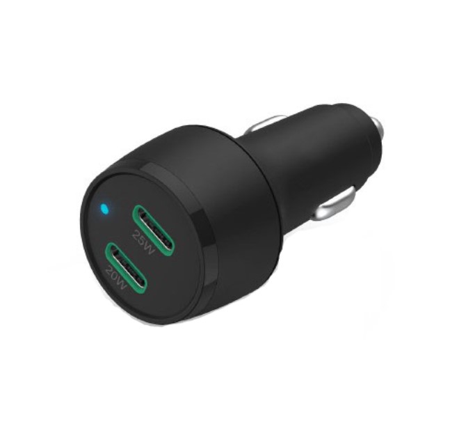45W DUAL TYPE C Car Charger